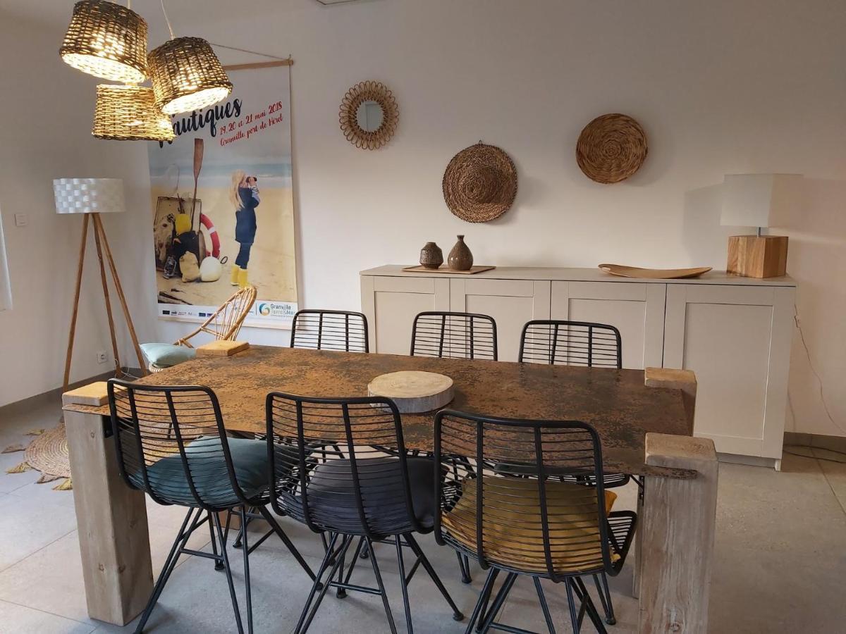 Beachdisa villa 6 personnes Saint-Pair-sur-Mer Exteriör bild